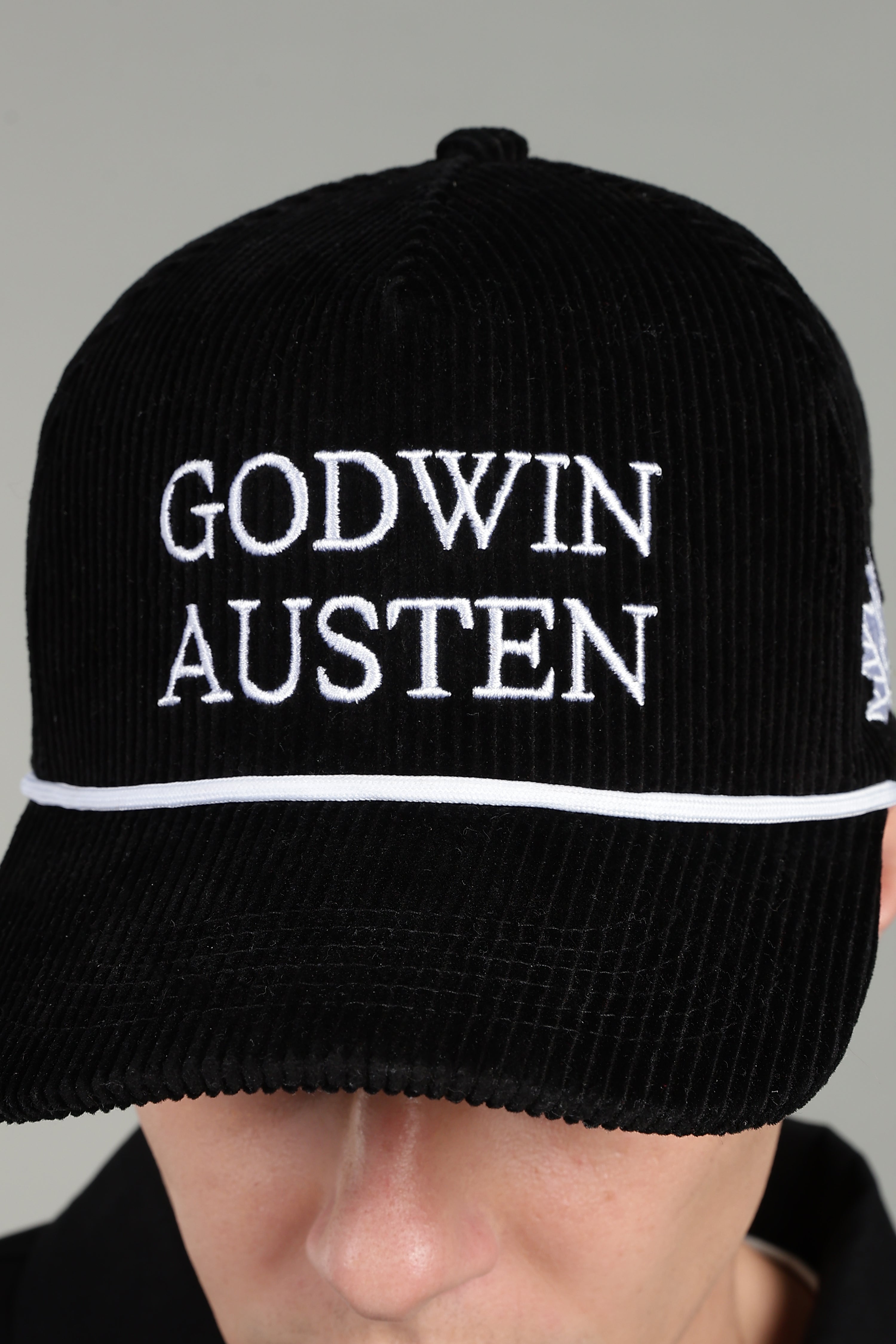 Godwin Austen Black Corduroy Hat