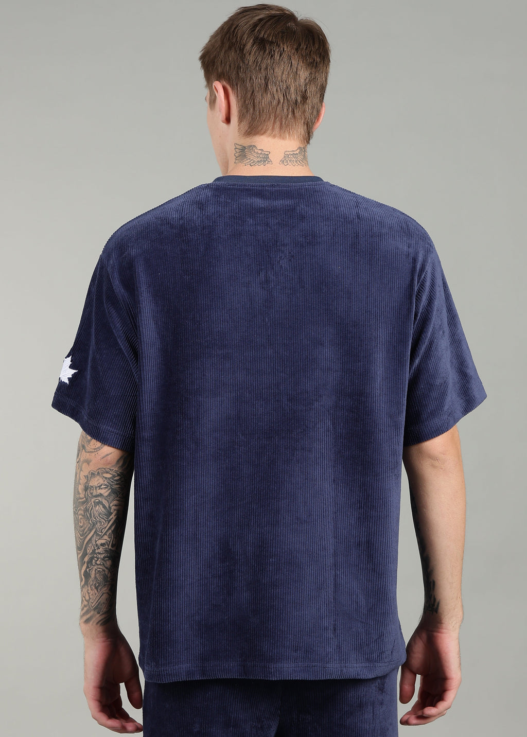 Blue Corduroy T-shirt