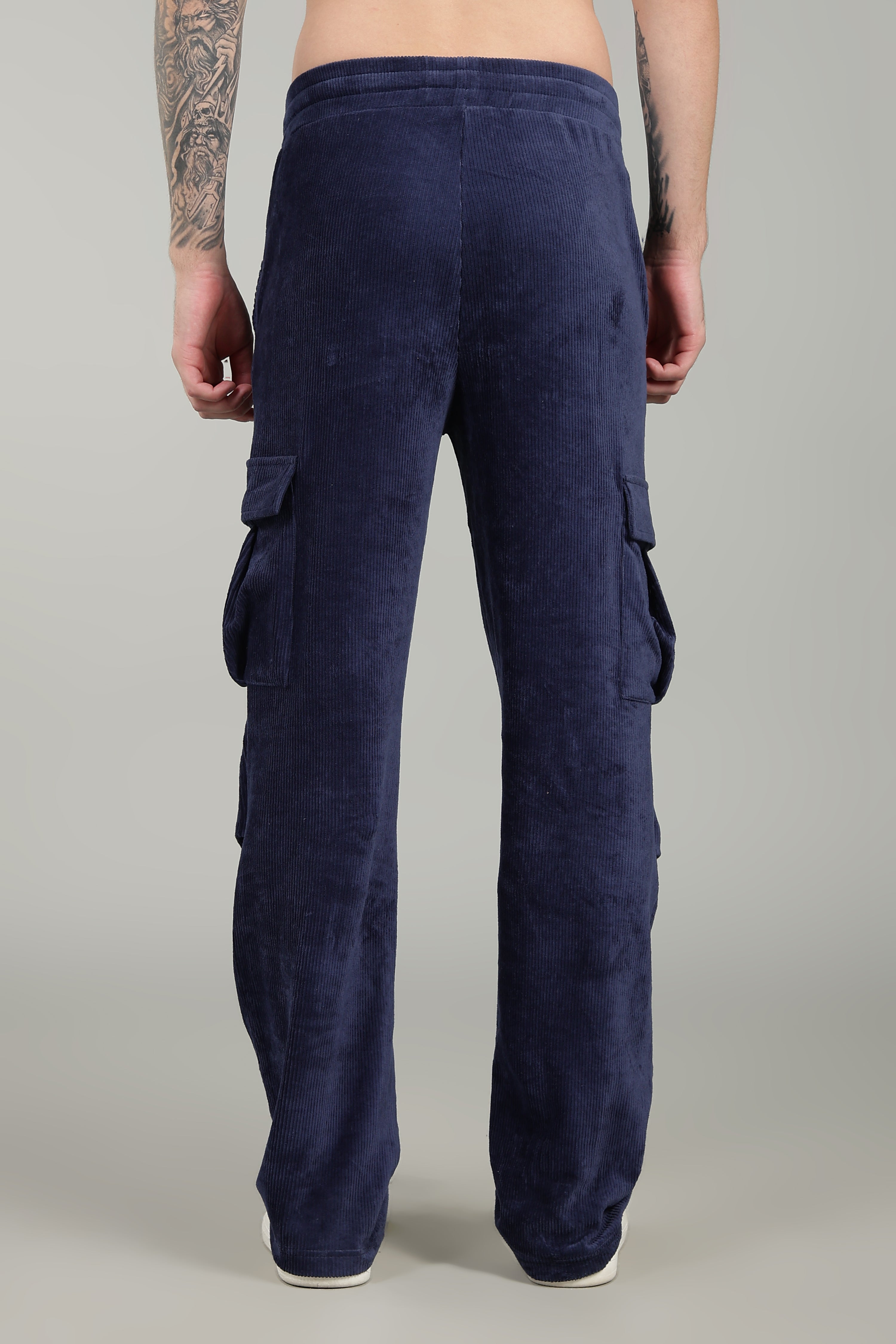 Blue Corduroy Trouser