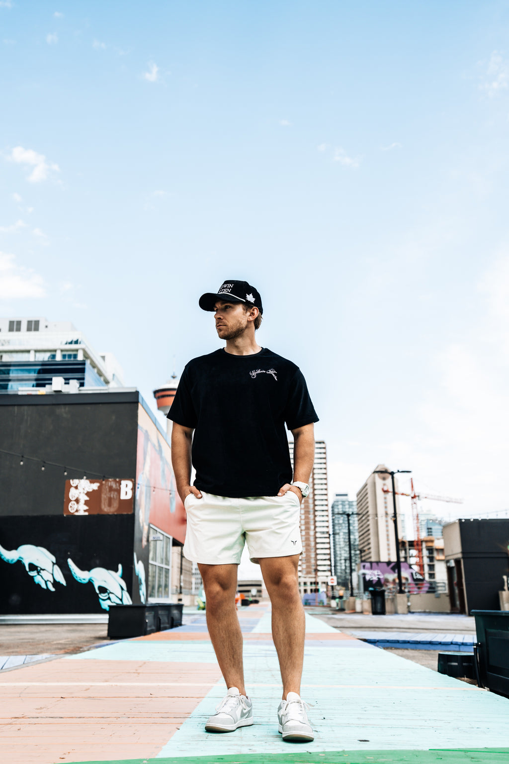 Black Corduroy T-Shirt