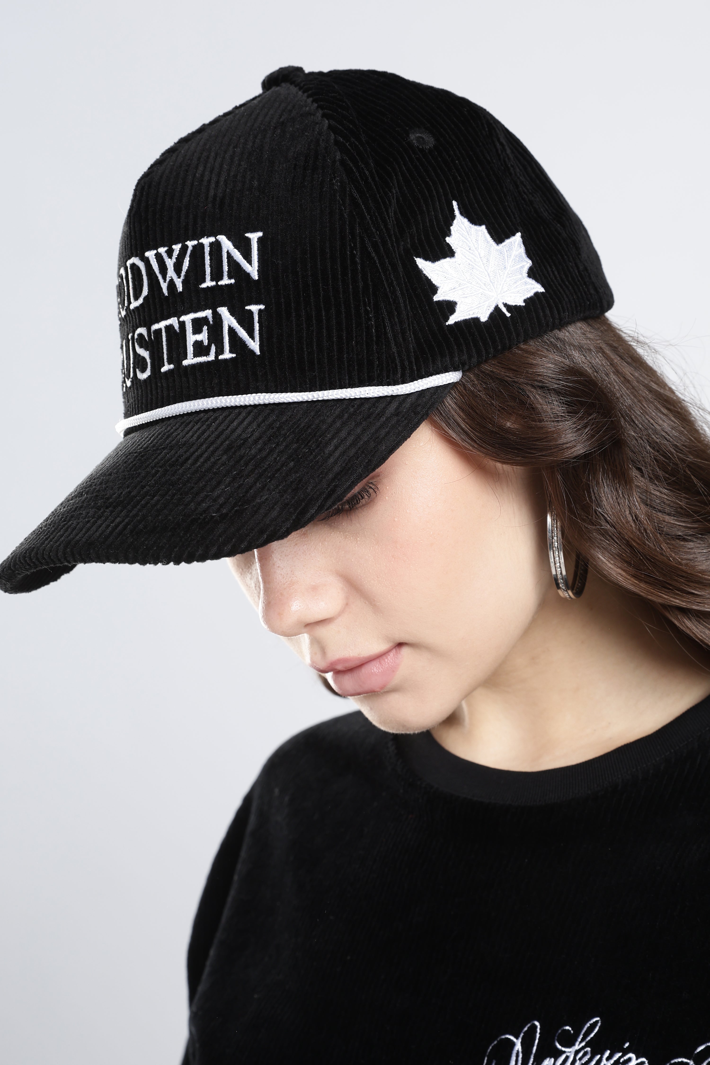 Godwin Austen Black Corduroy Hat