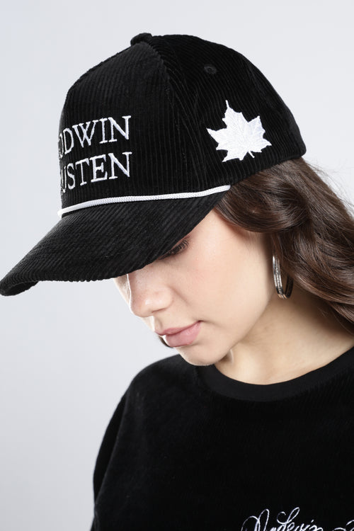 Godwin Austen Black Corduroy Hat